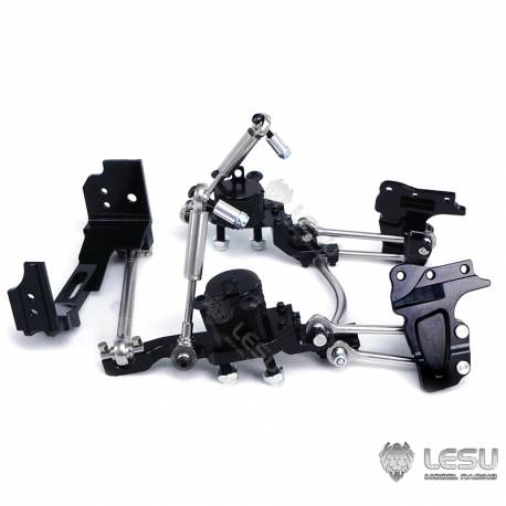 Système de suspension pour essieu moteur directionnel avec boudins pneumatiques - LESU X-8022-A