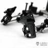 Système de suspension pour essieu moteur directionnel avec boudins pneumatiques - LESU X-8022-A