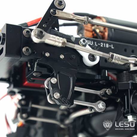 Système de suspension pour essieu moteur directionnel avec boudins pneumatiques - LESU X-8022-A