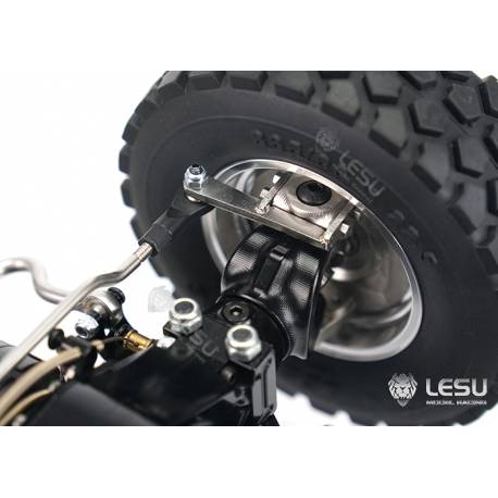 Système de suspension pour essieu moteur directionnel avec boudins pneumatiques - LESU X-8022-A