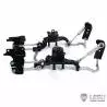 Système de suspension pour essieu moteur directionnel intermédiaire avec boudins pneumatiques - LESU X-8022-B