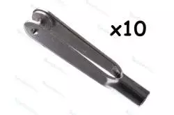 10 Chapes métal M2,5 KAVAN - KAVAN KAV50.0004B/10