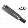 10 Chapes métal M2,5 KAVAN - KAVAN KAV50.0004B/10