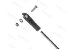 1 Nylon ball joint clevis with a partially threaded M2 control rod, length 200mm - KAVAN KAV0119