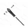 1 Chape nylon à rotule avec tige de commande partiellement filetée M2 longueur 200mm - KAVAN KAV0119
