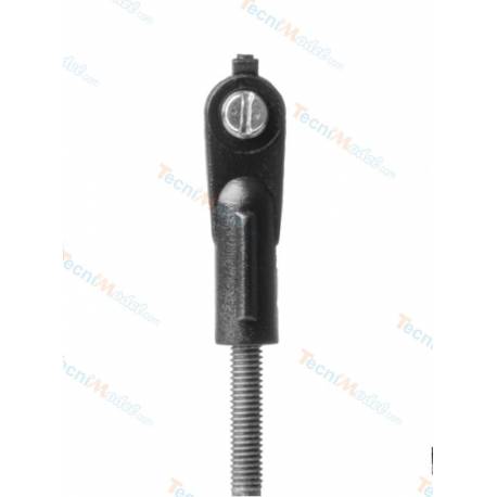 1 Nylon ball joint clevis with a partially threaded M2 control rod, length 200mm - KAVAN KAV0119