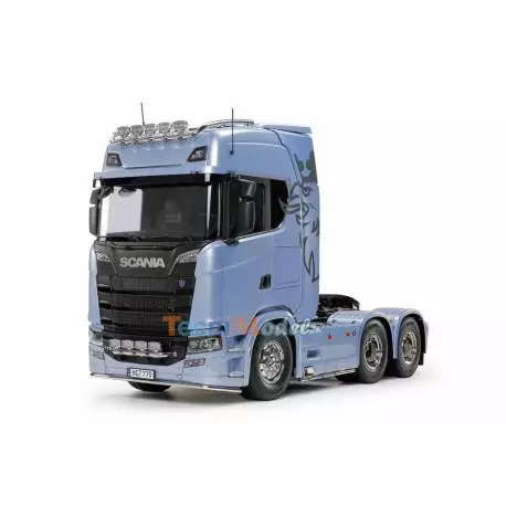 Pack Complet Mercedes Actros 6x4 3363 1/14 Tamiya 56354 avec module lumières et sons