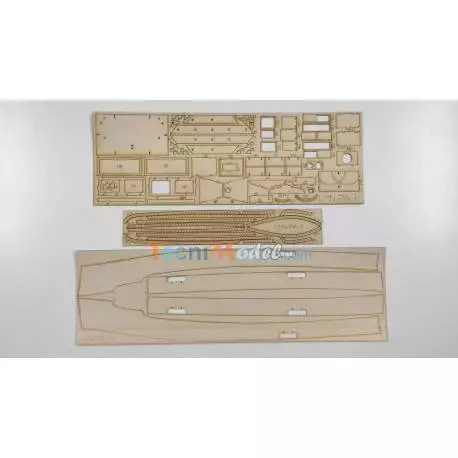 LIMAN 2 Tugboat all-wood kit 1/20