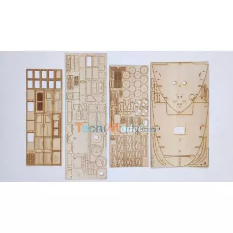 LIMAN 2 Tugboat all-wood kit 1/20