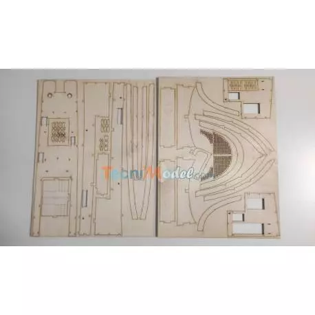 LIMAN 2 Tugboat all-wood kit 1/20
