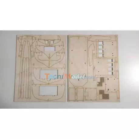 LIMAN 2 Tugboat all-wood kit 1/20