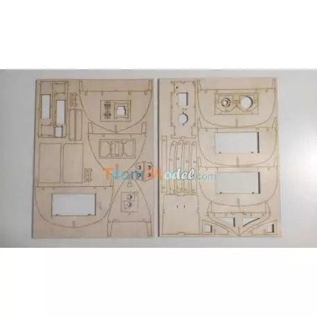 LIMAN 2 Tugboat all-wood kit 1/20