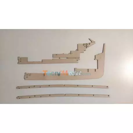 LIMAN 2 Tugboat all-wood kit 1/20