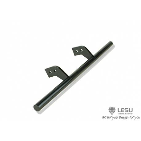 Fixed rear underrun bar for tractor