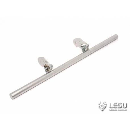 Fixed rear underrun bar for tractor