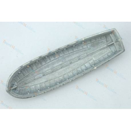 Antique 90 mm wood and metal rowboat