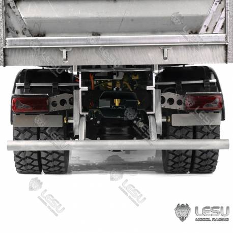Barre anti-encastrement arrière réglable pour camion RC porteur 1/14 - Lesu H-1305