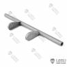 Barre anti-encastrement arrière réglable pour camion RC porteur 1/14 - Lesu H-1305