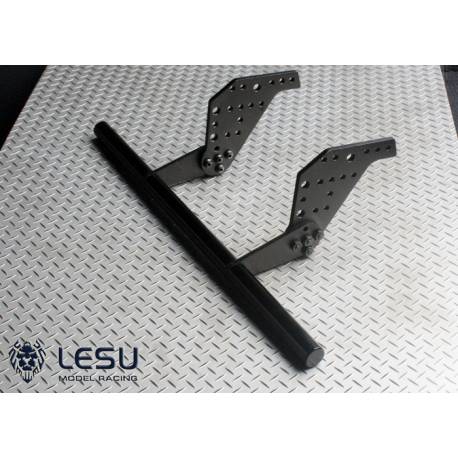 Barre anti-encastrement arrière fixe pour porteur - Lesu H-1302