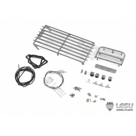Cabin protection grille for excavators LESU PC360 and ET30H
