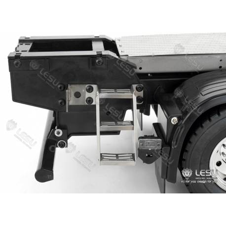2 Échelles en inox pour le Volvo FH16 grumier Tamiya 1/14 - LESU G-6233