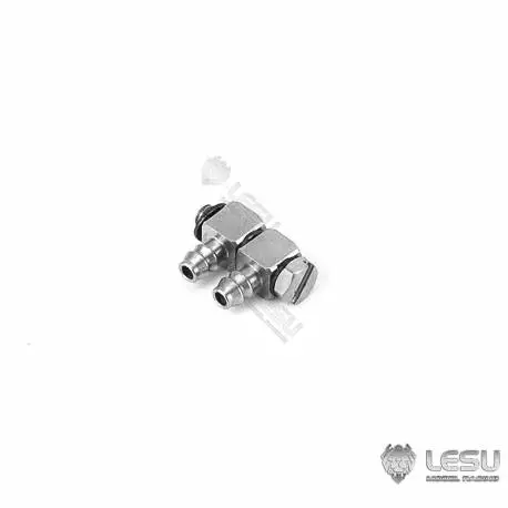 1 M3 bent hydraulic connection for hose Ø2.5/4mm