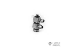 1 M3 bent hydraulic connection for hose Ø2.5/4mm