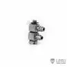 1 M3 bent hydraulic connection for hose Ø2.5/4mm