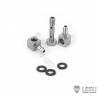1 M3 bent hydraulic connection for hose Ø2.5/4mm