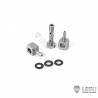1 M3 bent hydraulic connection for hose Ø2.5/4mm