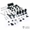 Rear Axle Suspension System with dummy air bellows for 1/14 RC Trucks
LESU X-8023-A