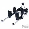 Rear Axle Suspension System with dummy air bellows for 1/14 RC Trucks
LESU X-8023-A