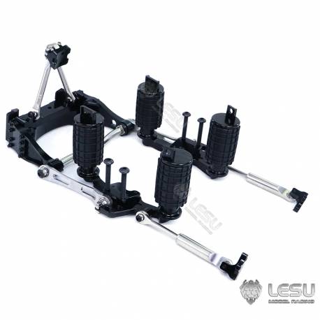 Système de suspension pour essieu moteur avec boudins pneumatiques - LESU X-8023-A