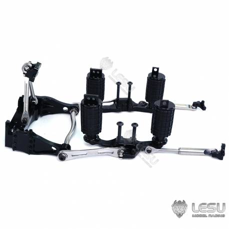 Système de suspension pour essieu moteur avec boudins pneumatiques - LESU X-8023-A