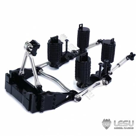 Système de suspension pour essieu moteur avec boudins pneumatiques - LESU X-8023-A