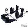 Rear Axle Suspension System with dummy air bellows for 1/14 RC Trucks
LESU X-8023-A