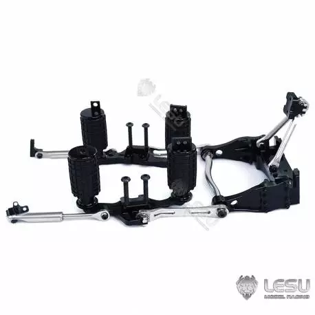 Système de suspension pour essieu moteur avec boudins pneumatiques - LESU X-8023-A