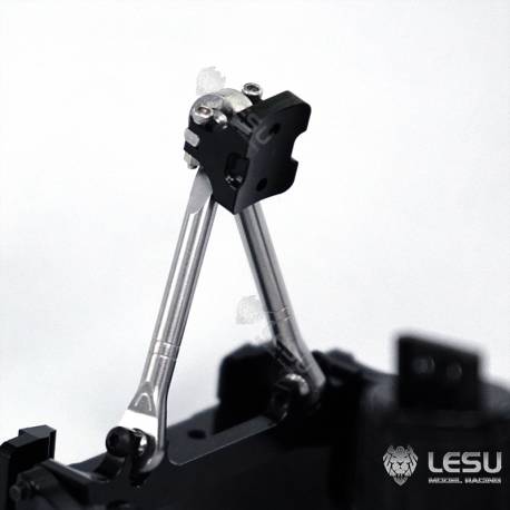 Rear Axle Suspension System with dummy air bellows for 1/14 RC Trucks
LESU X-8023-A