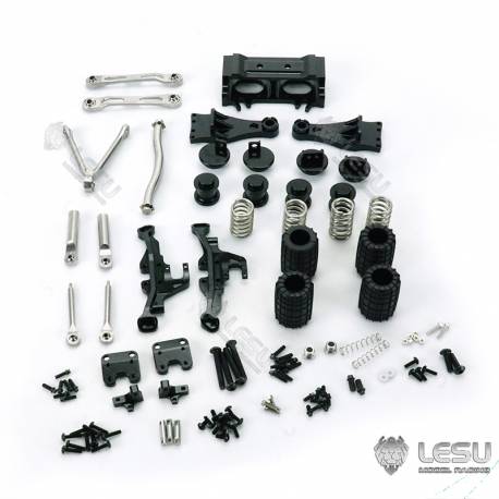 Système de suspension pour essieu moteur avec boudins pneumatiques - LESU X-8023-B