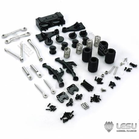 Système de suspension pour essieu moteur avec boudins pneumatiques - LESU X-8023-B