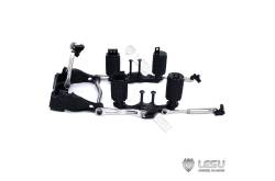 Système de suspension pour essieu moteur avec boudins pneumatiques - LESU X-8023-B