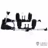 Système de suspension pour essieu moteur avec boudins pneumatiques - LESU X-8023-B