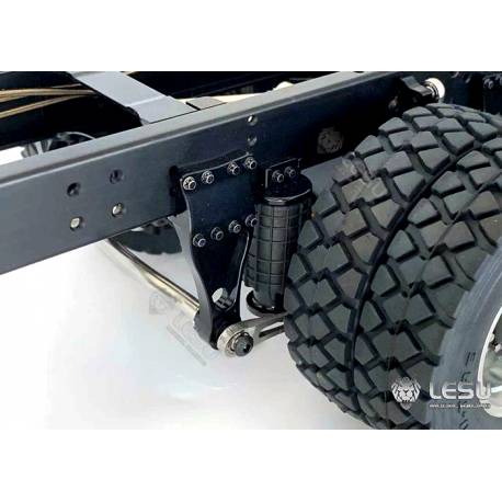 Système de suspension pour essieu moteur avec boudins pneumatiques - LESU X-8023-A