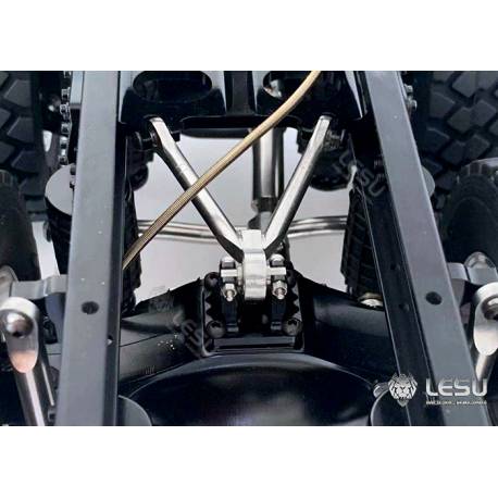 Système de suspension pour essieu moteur avec boudins pneumatiques - LESU X-8023-A