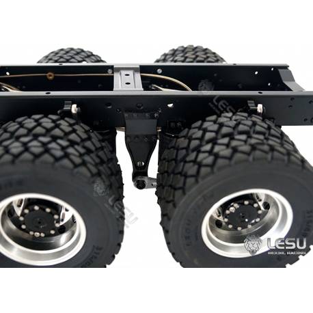 Système de suspension pour essieu moteur avec boudins pneumatiques - LESU X-8023-B
