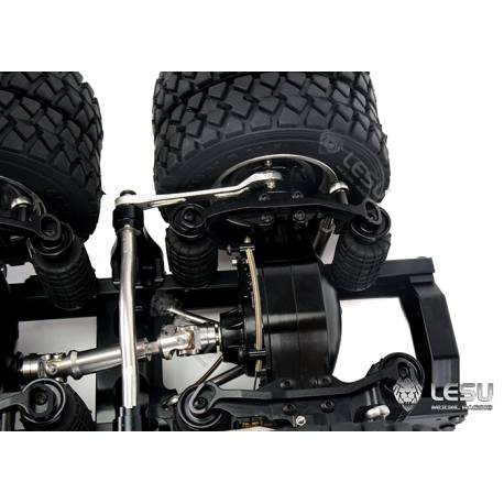 Système de suspension pour essieu moteur avec boudins pneumatiques - LESU X-8023-B