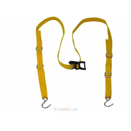 1 Adjustable strap 7mm with hooks