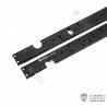 Paire de longerons de châssis pour camion porteur long 6x6 ou 6x4 - LESU L-215