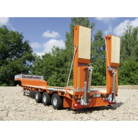 GOLDHOFER BAU STN-L3 1/14 Scale Equipment Carrier Semi-Trailer - Carson 500907060