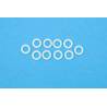 10 PVC gaskets for M5 hydraulic fittings H024, H025 and H057 - Leimbach 0H054